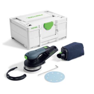 Festool 577735 Cordless Random Orbit Sander ETSC 2 125-Basic