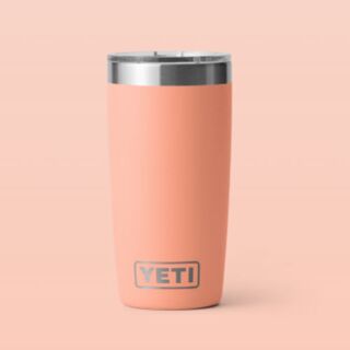 YETI Rambler 10 oz. Tumbler with MagSlider™ Lid, LowCountry Peach