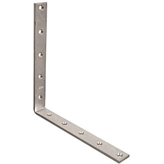 National Hardware 115BC Series N220-186 Corner Brace, 1/4 in, Steel, Zinc