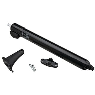 National Hardware V1370 Series N279-001 Door Closer, Metal/Plastic, Black