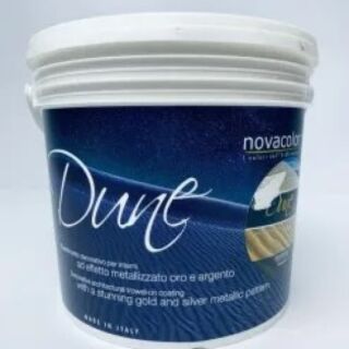 Novacolor™ Dune Silver Metallic Finish Plasters, 5 Liter