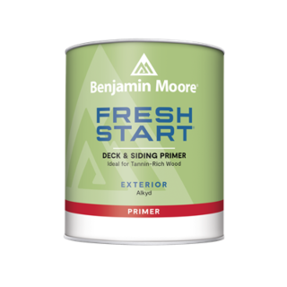 Benjamin Moore Fresh Start Deck & Siding Oil-Based Exterior Wood Primer (094), Quart