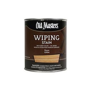 Old Masters, Wiping Stain, Pecan, Quart