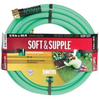 SWAN Garden Hose  ⅝ in. x 50 ft. Rubber/Vinyl