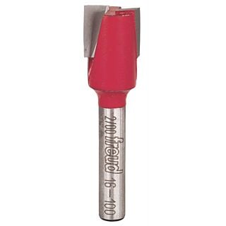 Freud 16-100 Router Bit, 1/4 in Dia Shank, 2-Cutter, Carbide