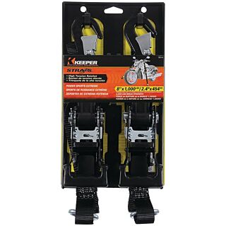 KEEPER 05741 Tie-Down, 1000 lb Weight Capacity, 8 ft L, Polyester