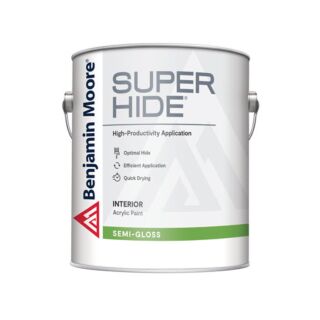 Benjamin Moore Super Hide Low VOC Interior Paint, Semi-Gloss