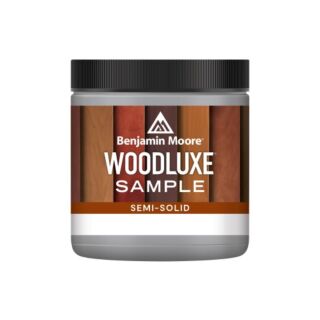 Benjamin Moore Woodluxe™ Water-Based Exterior Waterproofing Stain & Sealer Semi-Solid, Half Pint