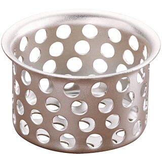 Plumb Pak  Basket Strainer, 1-1/2 in Dia. Chrome, For: Sink