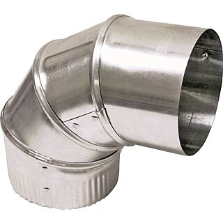 Lambro 2300 Vent Elbow, 3 in, Aluminum