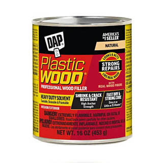 DAP® Plastic Wood® Oil-Based Professional Wood Filler, Natural, 16 oz.