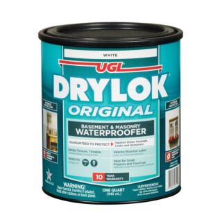DRYLOK Water-Based Original Masonry Waterproofer, White, Quart