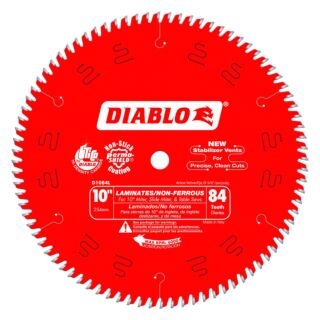 Diablo 10 in. x 84 Tooth Laminates & Non-Ferrous Metals Saw Blade