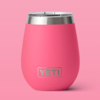 YETI Rambler® Wine Tumbler with Magslider Lid™, 10 oz., Tropical Pink