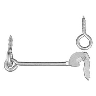 National Hardware V2124 Series N122-671 Safety Gate Hook, Steel, Zinc, 1 Pack