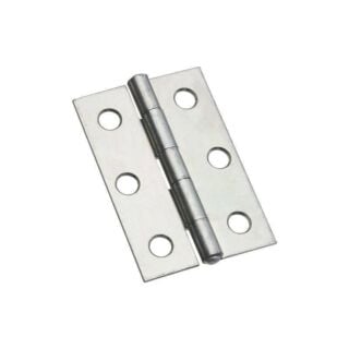 National Hardware N146-258 Utility Hinge, 20 lb Weight Capacity, Steel, Zinc