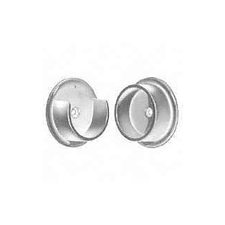 Schlage SP586P Closet Pole Socket, Plastic, White