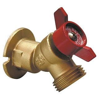 B & K 108-054HN Sillcock Valve, 3/4 x 3/4 in FPT x Male Hose, PTFE Softgoods