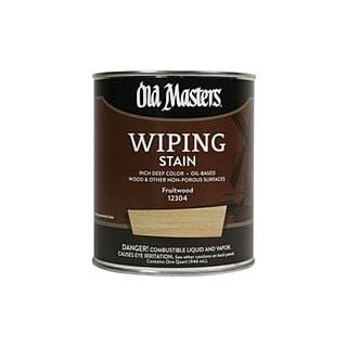 Old Masters, Wiping Stain, Fruitwood, Quart