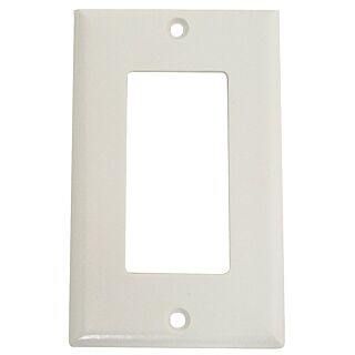 Arrow Hart 2151 Series 2151W-BOX Standard-Size Wallplate, 1-Gang, Thermoset, White