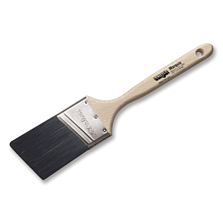 Corona Marquis 2-1/2 in. Angle Paint Brush, Black China Bristle