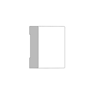 Metrie (M54) 9/16 in. x 2-1/2 in. x 16 ft. Sanitary Casing, Primed Finger-Jointed Pine