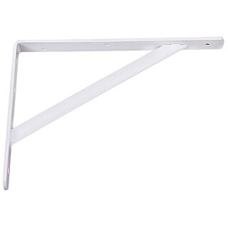 Knape & Vogt 208 WH 500 Shelf L-Bracket, Steel
