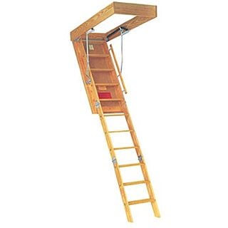 American Stairways Husky 655 Disappearing Stairway, 8 ft. 9in. height