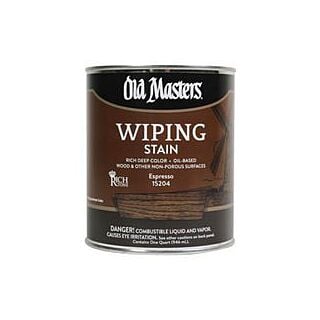 Old Masters, Wiping Stain, Espresso, Quart