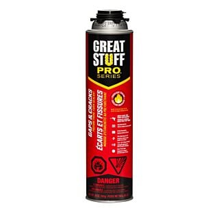 Great Stuff Pro Gaps & Cracks Insulating Foam Sealant for Gun, 24 oz. Can