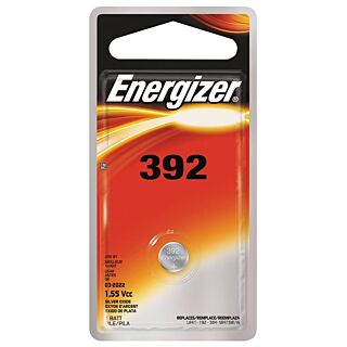 Energizer 392BPZ Coin Cell Battery, 392 Battery, Silver Oxide, 1.5 V Battery
