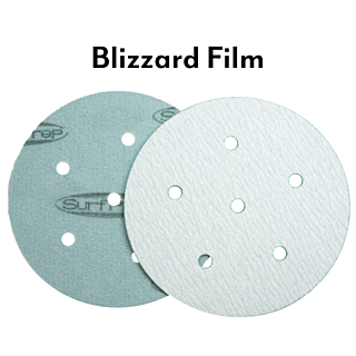 SurfPrep 5 in. Blizzard 6-Hole Hook & Loop Film Abrasive Disc, 100-Pack