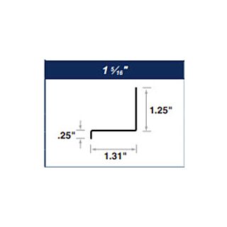 Amerimax Window & Door 'Z' Cap, Copper, 10 ft.