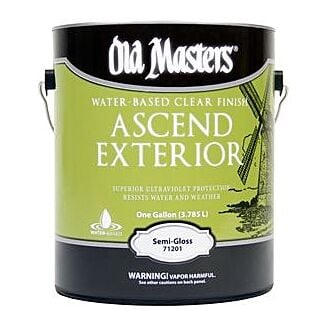 Old Masters, Ascend Exterior® Clear Semi-Gloss, Gallon