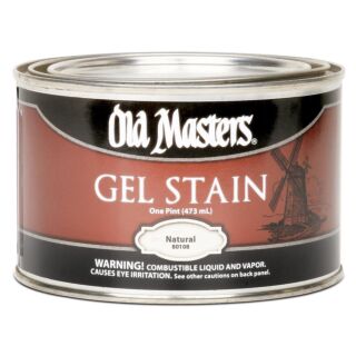 Old Masters, Oil-Based Gel Stain, Natural, Pint