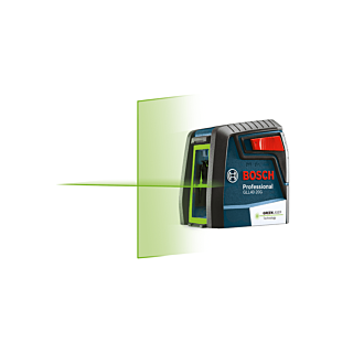 Bosch GLL40-20G Self-Leveling Cross-Line Laser Level, 40 ft., Green Line