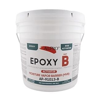 AllPro Epoxy Floor Coatings, 100% Solids Epoxy Primer, Moisture Vapor Barrier, Part B, 1 Gallon