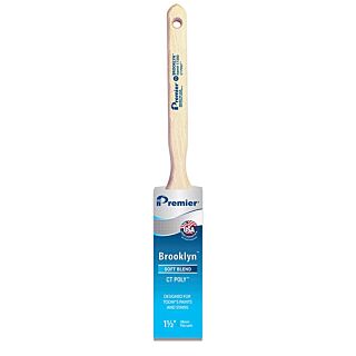Premier Brooklyn CT Poly Flat Sash 1-1/2 in. Paint Brush
