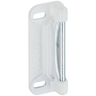 National Hardware V1350 Series N213-322 Strike Plate, White