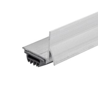 Randall Aluminum Door Bottom & Drip Cap for 1-¼ in. to 2 in. Thick Doors, 3 ft., Mill