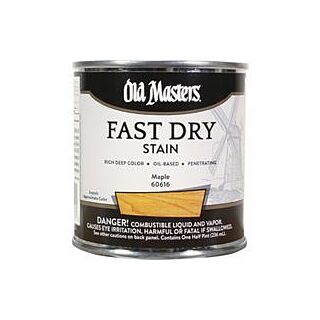 Old Masters Fast Dry, Interior Oil-Based Stain, Maple, 1/2 Pint