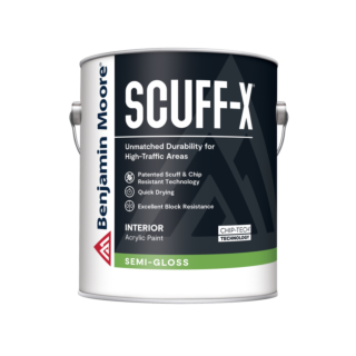 Benjamin Moore Ultra Spec SCUFF-X Interior Paint, Semi Gloss