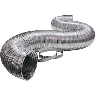 Lambro Semi-Rigid Transition Duct Kit, 4 in. x  8 ft. Aluminum