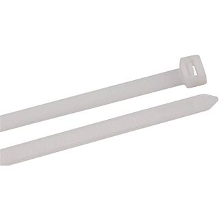 GB 45-524 Heavy-Duty Cable Tie, 6/6 Nylon, Natural, 24 in, 10-Pack