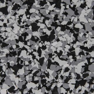 Simiron Decorative Chip Flakes, 1/4 in. Flake Size, Glacier, 40 lbs.