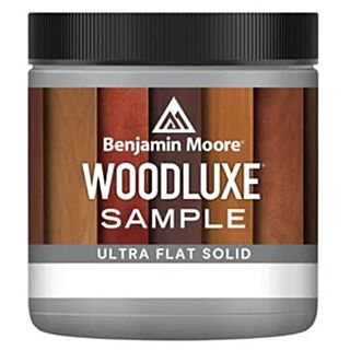 Benjamin Moore Woodluxe™ Water-Based Exterior Solid Color Fence & Siding Stain Ultra Flat, Half Pint