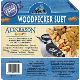HEATH DD-24 All-Season Suet Cake, 10 oz