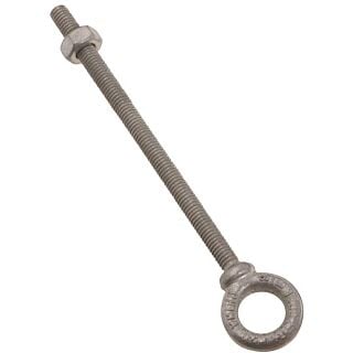 National Hardware N245-142 Eye Bolt, 3/8-16 Thread, 2-1/2 in L Thread, 3/4 in ID x 1-3/8 in OD Dia Eye