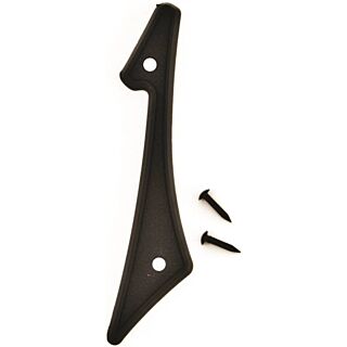 HY-KO PN-29/1 House Number, Character 1, 4 in H Character, Black Character