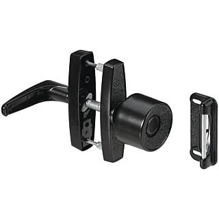 National Hardware V1307 Series N178-798 Knob Latch, Zinc, For Wood/Metal Screen, Storm Doors